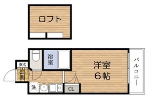 エステムコート難波ＷＥＳＴ－ＳＩＤＥ大阪ドーム前の物件間取画像